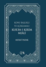 Konu Başlıklı ve Açıklamalı Kur'an-ı Kerim Meali (Büyük Boy)