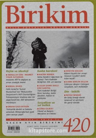 Birikim Dergisi Sayı:420 Nisan 2024