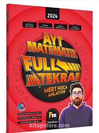 AYT Matematik Full Tekrar Video Ders Kitabı