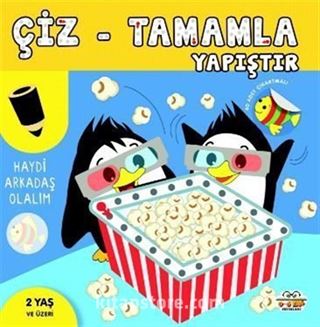 Çiz - Tamamla - Yapıştır Haydi Arkadaş Olalım