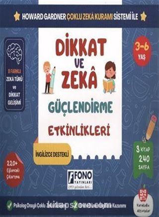 Dikkat ve Zeka Güçlendirme Etkinlikleri Seti