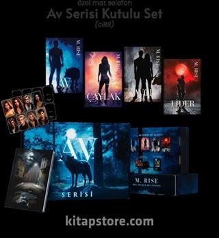 Av Serisi 4 Kitaplık Hediyeli Özel Kutu (Ciltli)