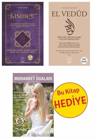 Kısmet - El Vedûd (2 Kitap) (Muhabbet Duaları-Hediye)