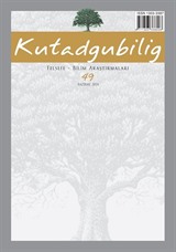 Kutadgubilig Felsefe-Bilim Araştırmaları Dergisi Sayı:49