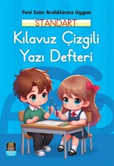 Standart Kılavuz Çizgili Yazı Defteri (16x24 Ebat) Yeni Satır Aralıklarına Uygun