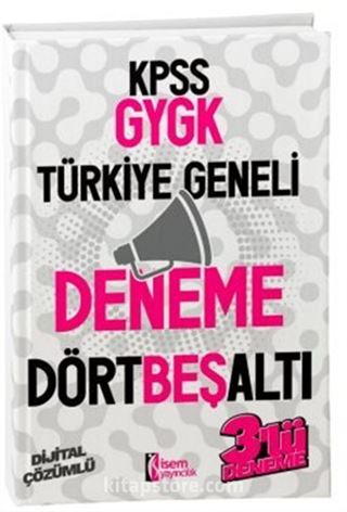 2024 KPSS Genel Yetenek Genel Kültür Türkiye Geneli Deneme 4-5-6