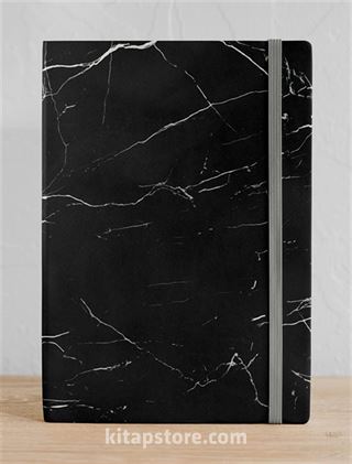 Siyah Mermer Defter (STK08)