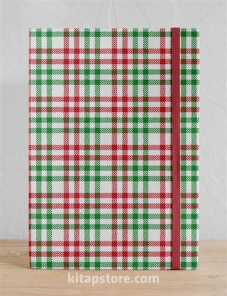 İnce Kareli Ekose Defter (STK06)
