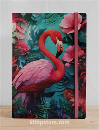 Pembe Flamingo Defter (STK07)