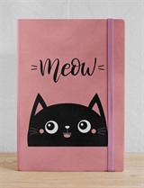 Meow Kedi İki Renk Defter (STK 35)