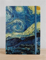 Van Gogh-Yıldızlı Gece Defter (STK 40)