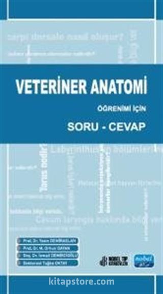 Veteriner Anatomi Öğrenimi İçin Soru-Cevap