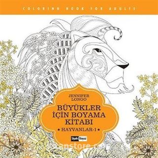 Büyükler İçin Boyama Kitabı - Hayvanlar 1