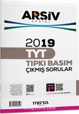 2019 TYT Arşiv Serisi Tıpkı Basım Çıkmış Sorular Tamamı Video Çözümlü