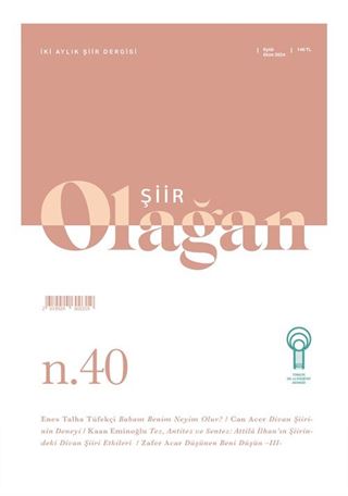 Olağan Şiir Dergisi Sayı: 40 Eylül-Ekim 2024
