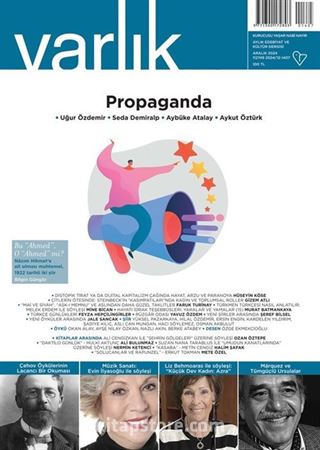 Varlık Edebiyat ve Kültür Dergisi Aralık 2024