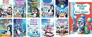 Penguen Pugi'nin Maceraları (10 Kitap)