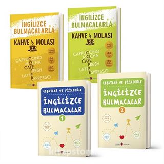 İngilizce Bulmacalar Seti (4 Kitap)