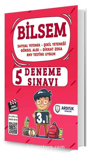 3. Sınıf 5'li Bilsem Deneme Sınavı Tamamı Video Çözümlü