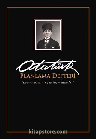 Kalpaklı Siyah Planlama Defteri