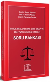Hukuk Mesleklerine Giriş Sınavı ve Adli Yargı Sınavına Hazırlık Soru Bankası