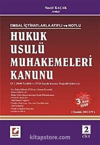 Hukuk Usulü Muhakemeleri Kanunu (2 kitap)
