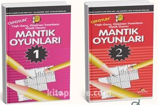 7 'den 77'e Genç, Yaş Almış Düşünen Tüm İnsanlar İçin Akıl Dolu Iq Geliştiren Mantık Oyunları (2 Kitap, Cep Boy)
