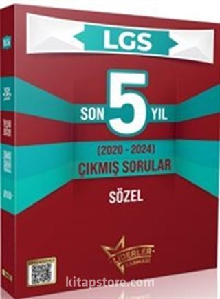 LGS Son 5 Yıl Sözel Dersler Çıkmış Sorular (2020-2024)