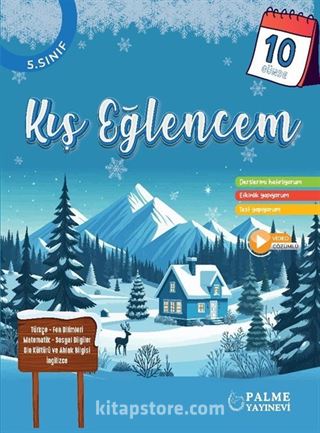 5. Sınıf 10 Günde Kış Eğlencem (Yarıyıl Tatil Kitabı)