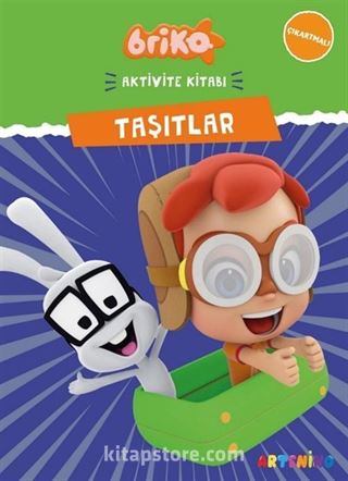 Briko Taşıtlar / Çıkartmalı Aktivite Kitabı Serisi