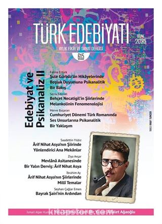 Türk Edebiyatı Aylık Fikir ve Sanat Dergisi Sayı: 615 Ocak 2025