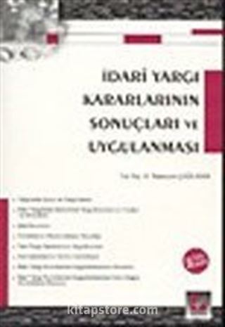 İdari Yargı Kararlarının Sonuçları ve Uygulanması