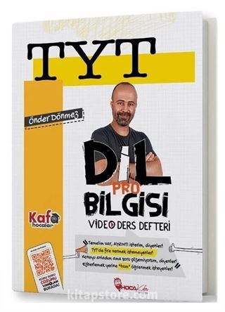 YKS TYT Dil Bilgisi Pro Video Ders Defteri