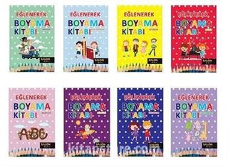 Eğlenerek Boyama (8 Takım Set)