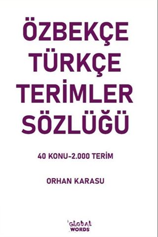 Özbekçe-Türkçe Terimler Sözlüğü