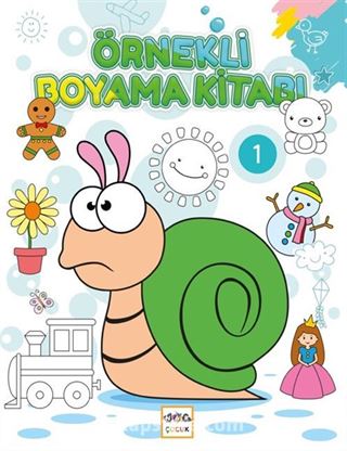 Örnekli Boyama Kitabı-1