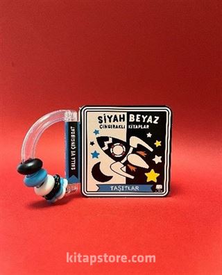 Siyah Beyaz Çıngıraklı Kitaplar