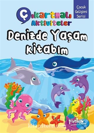 Çıkartmalı Aktiviteler Denizde Yaşam Kitabım