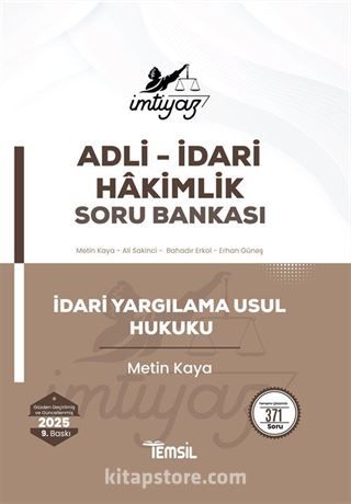 İmtiyaz İdari Yargılama Usul Hukuku Soru Bankası