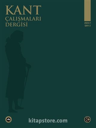 Kant Çalışmaları Dergisi (2024 Sayı 3)