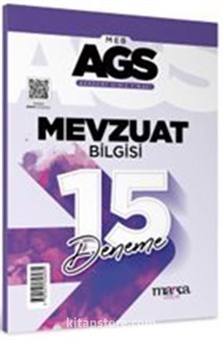 2025 MEB AGS Mevzuat Bilgisi 15 Deneme Tamamı Video Çözümlü
