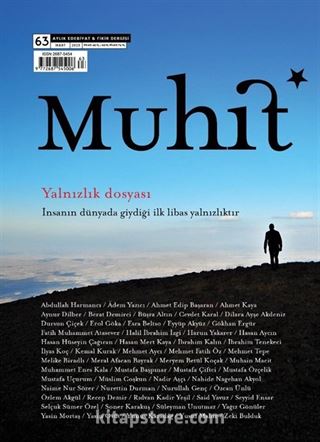 Muhit Dergi Aylık Edebiyat Dergisi Sayı:63 Mart 2025
