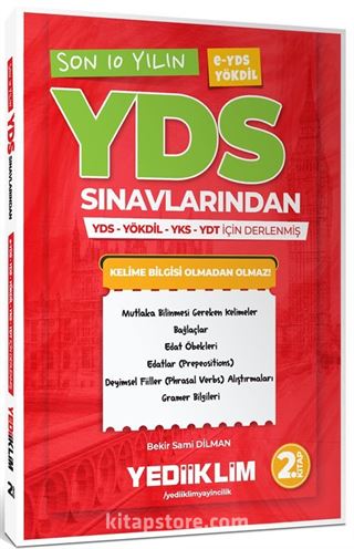 YDS E-YDS YÖKDİL Son 10 Yılın YDS Kelimeleri (2.Kitap)