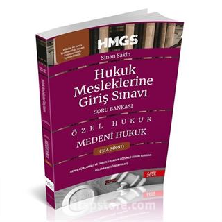HMGS Hukuk Mesleklerine Giriş Sınavı Soru Bankası Özel Hukuk Medeni Hukuk