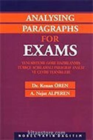 Analysing Paragraphs For Exams