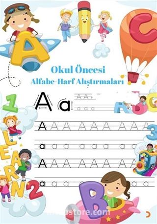Okul Öncesi Alfabe - Harf Alıştırmaları