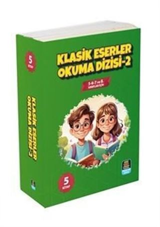 Klasik Eserler Okuma Dizisi-2 (5 Kitap Set) 5-6-7 ve 8. Sınıflar İçin