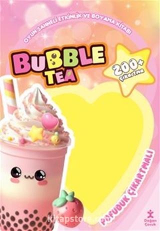 Bubble Tea / Pofuduk Çıkartmalı Etkinlik Kitabı