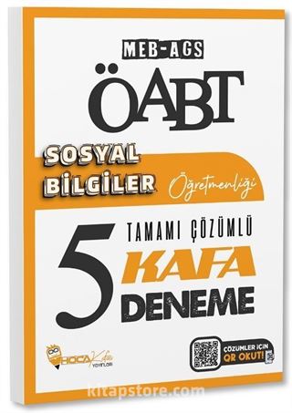 ÖABT MEB-AGS Sosyal Bilgiler Öğretmenliği 5 Kafa Deneme Çözümlü