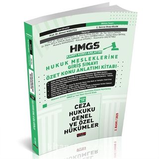 HMGS Özet Konu Anlatımı Ceza Hukuku Genel ve Özel Hükümler